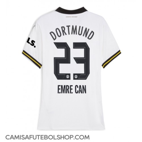 Camisa de time de futebol Borussia Dortmund Emre Can #23 Replicas 3º Equipamento Feminina 2024-25 Manga Curta